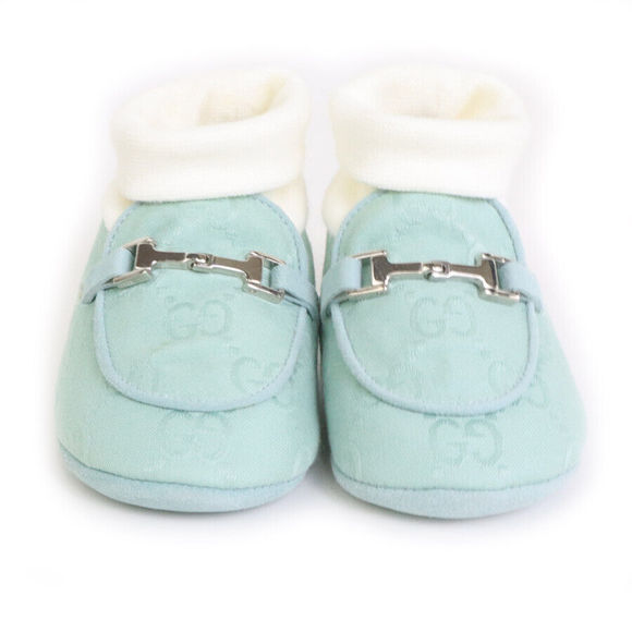 Auth Gucci Gg Baby Shoes Light #77927G88B - Picture 2 of 8